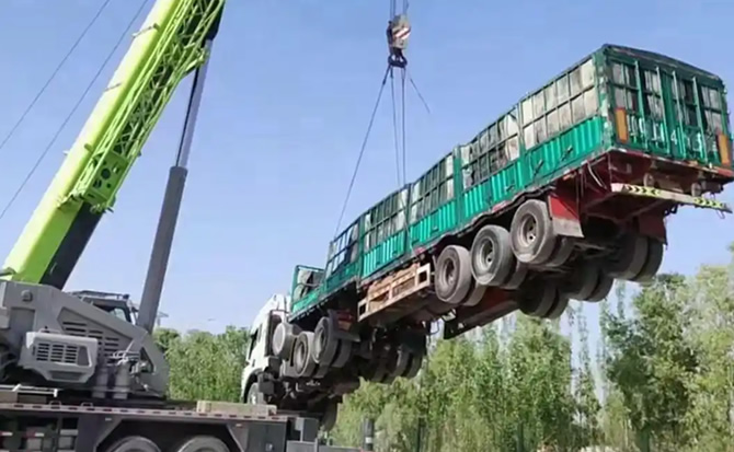 黔西道路脱困救援案例
